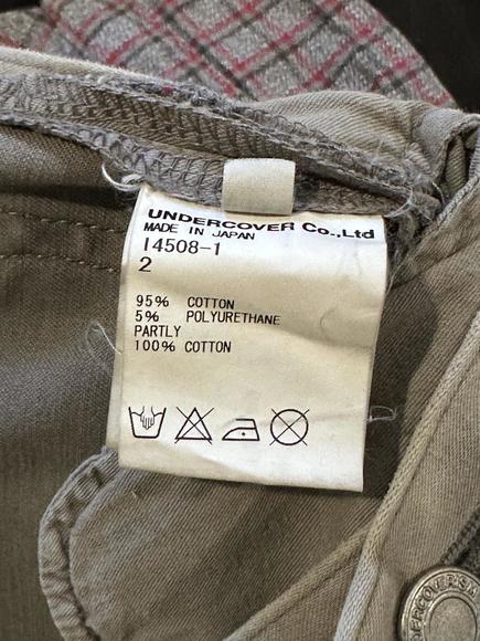 Undercover Layered Flannel Jeans - SS12 - Picture 5 of 6